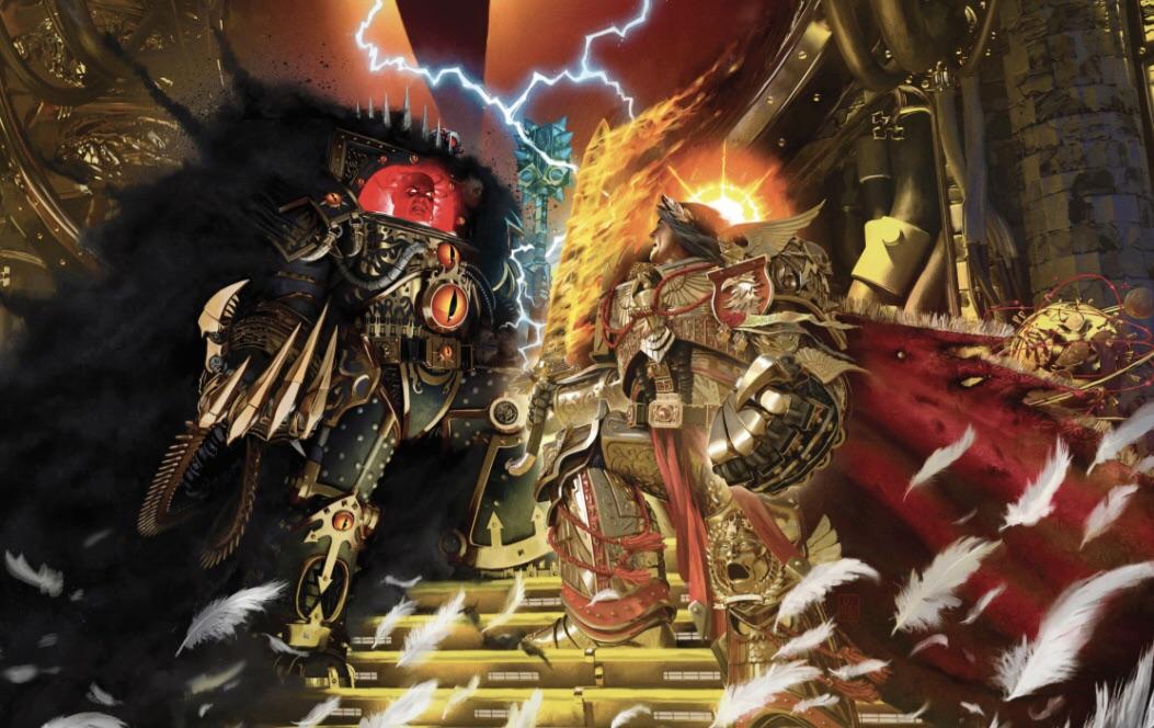Emperor of mankind vs horus vs
